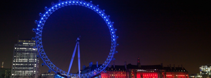 Evening City Lights Lights Illumination Ferris Wheel Buildings Houses Quay River Reflection