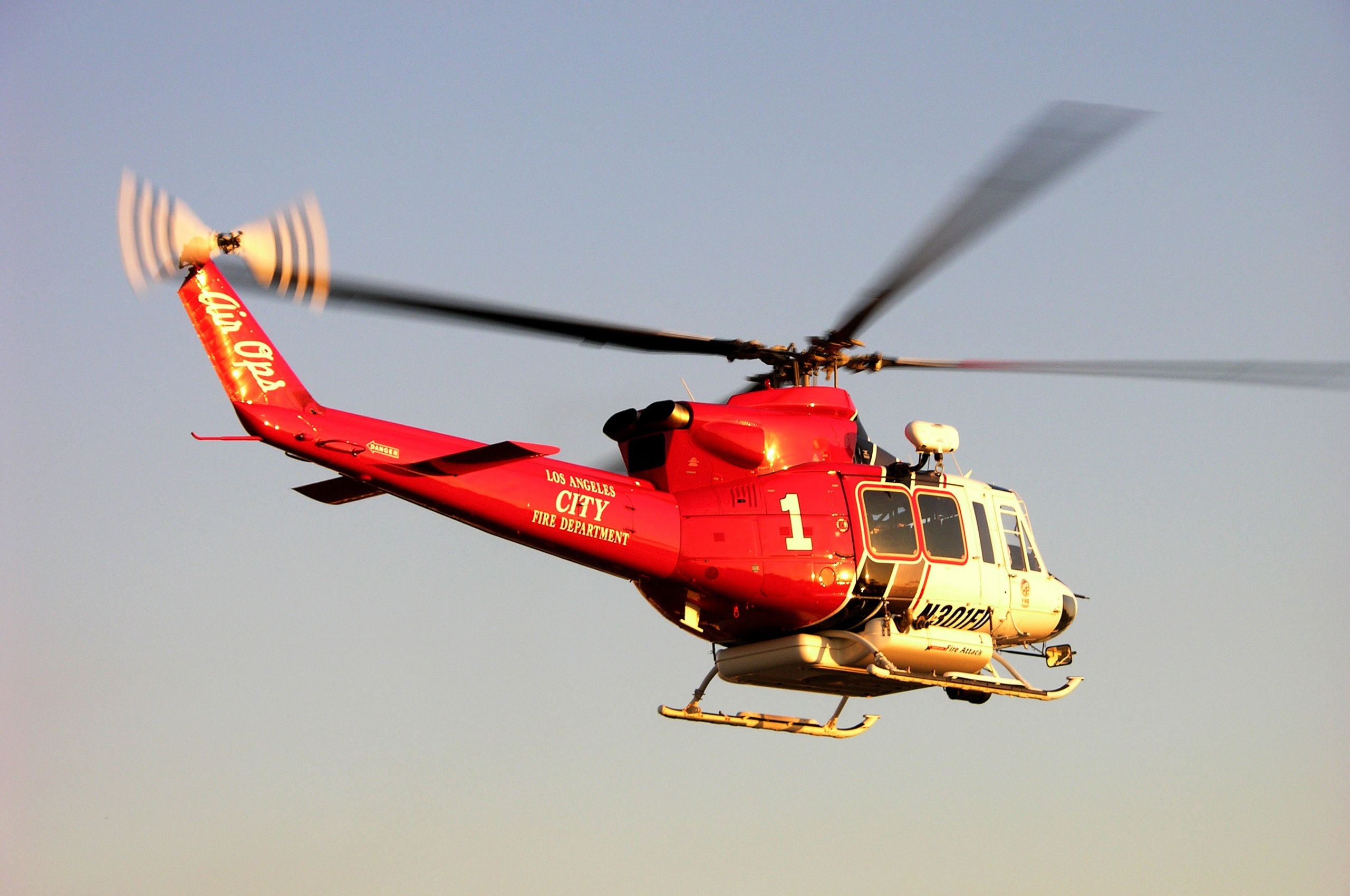 Evening Sky Helicopter