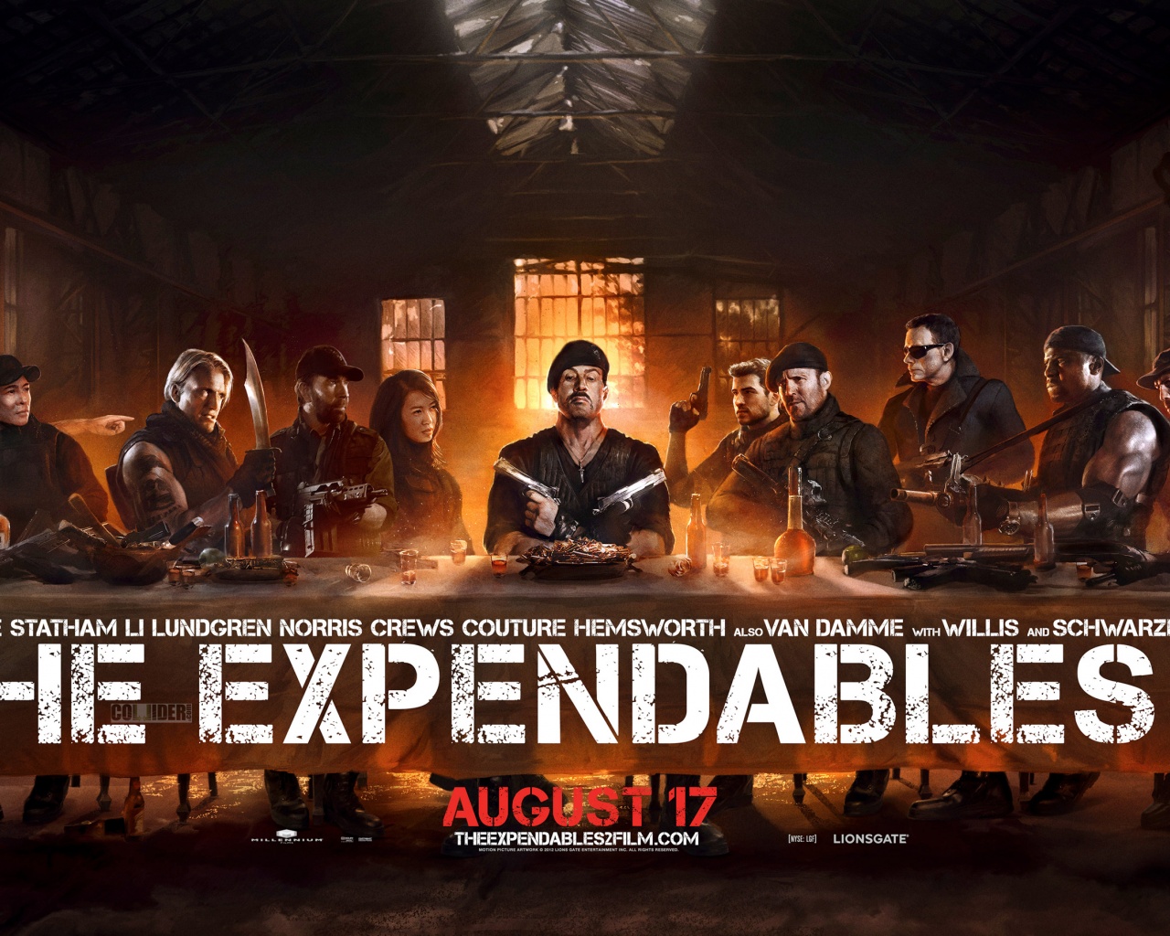 Expendables 2 The Last Supper