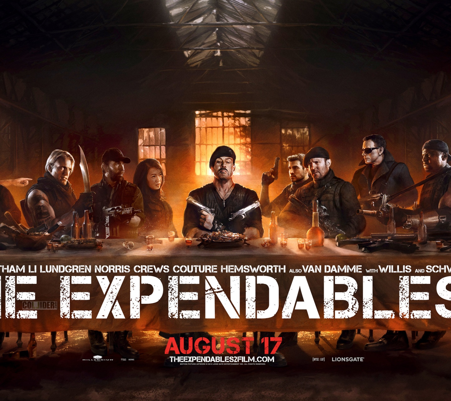 Expendables 2 The Last Supper