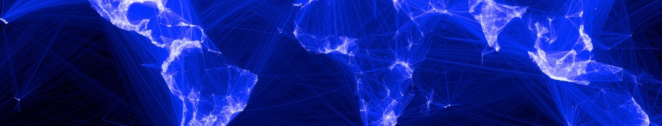 Facebook Map Connections World