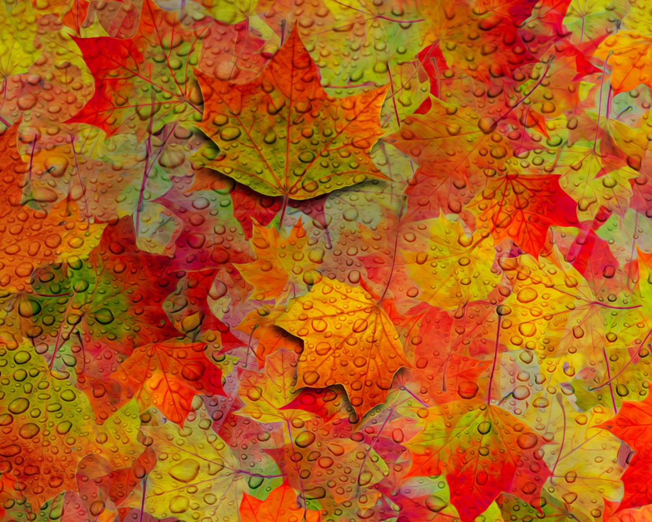 Fall Leaves Pattern