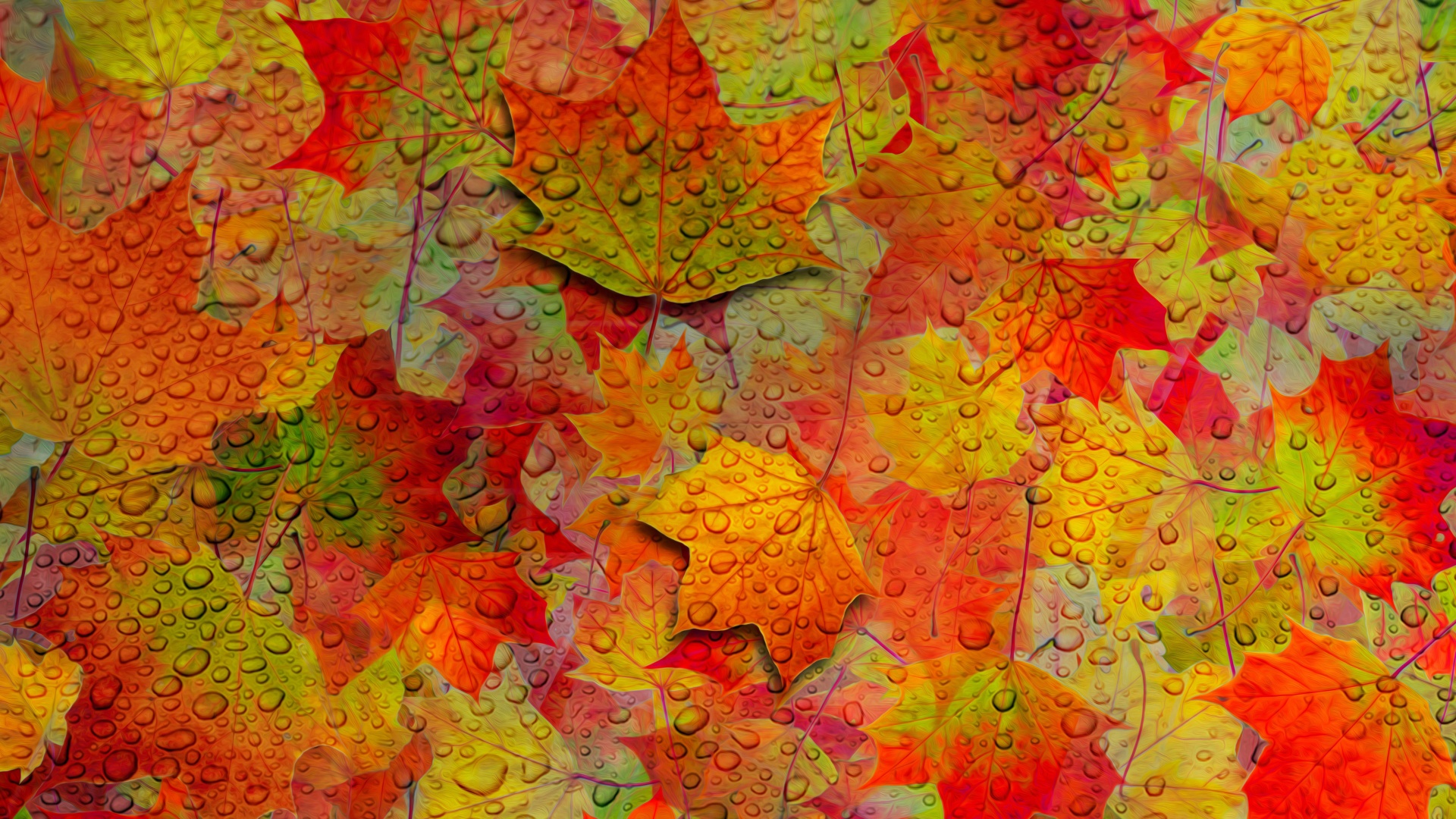 Fall Leaves Pattern