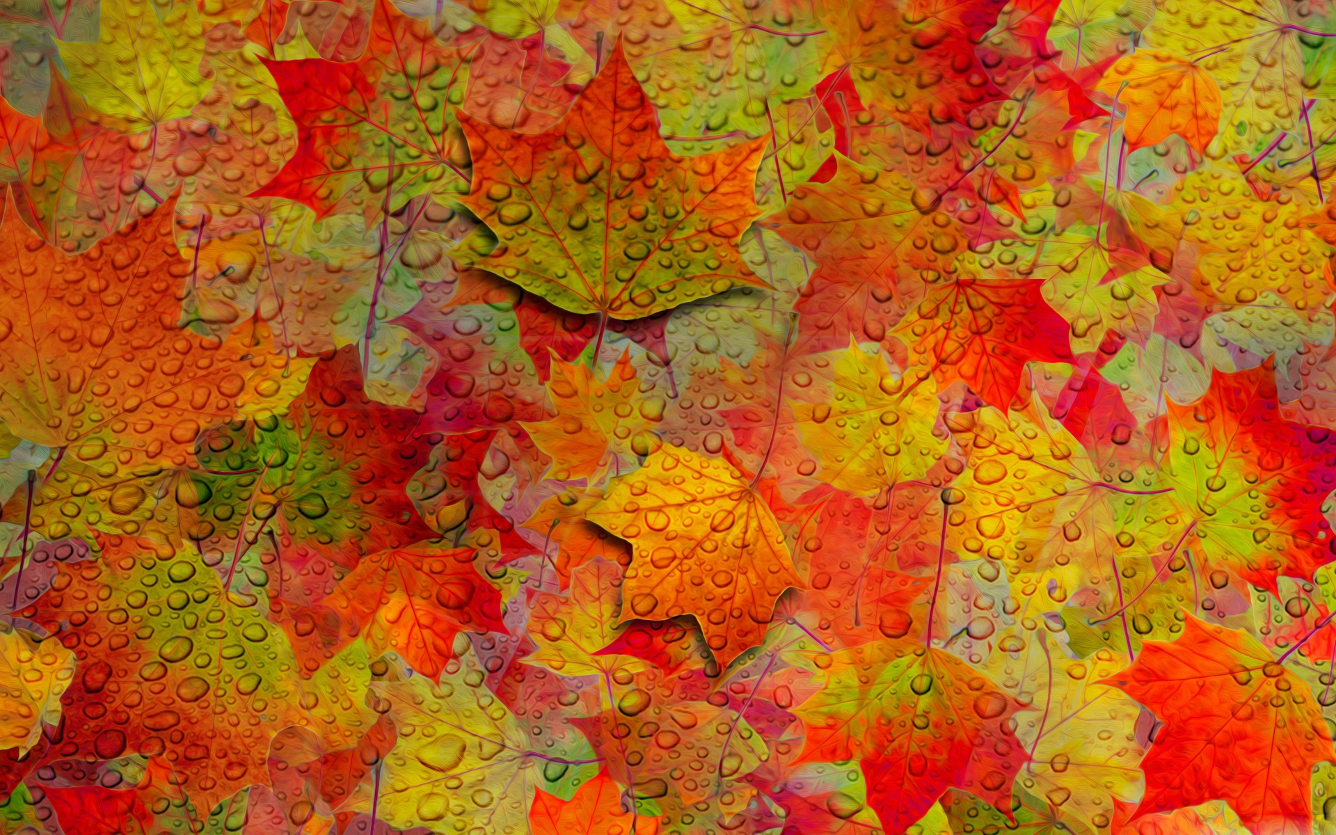 Fall Leaves Pattern