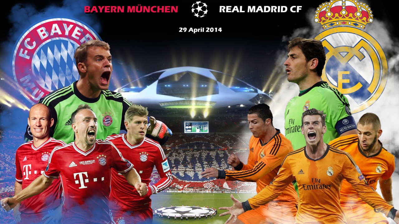 FC Bayern Munich Vs Real Madrid