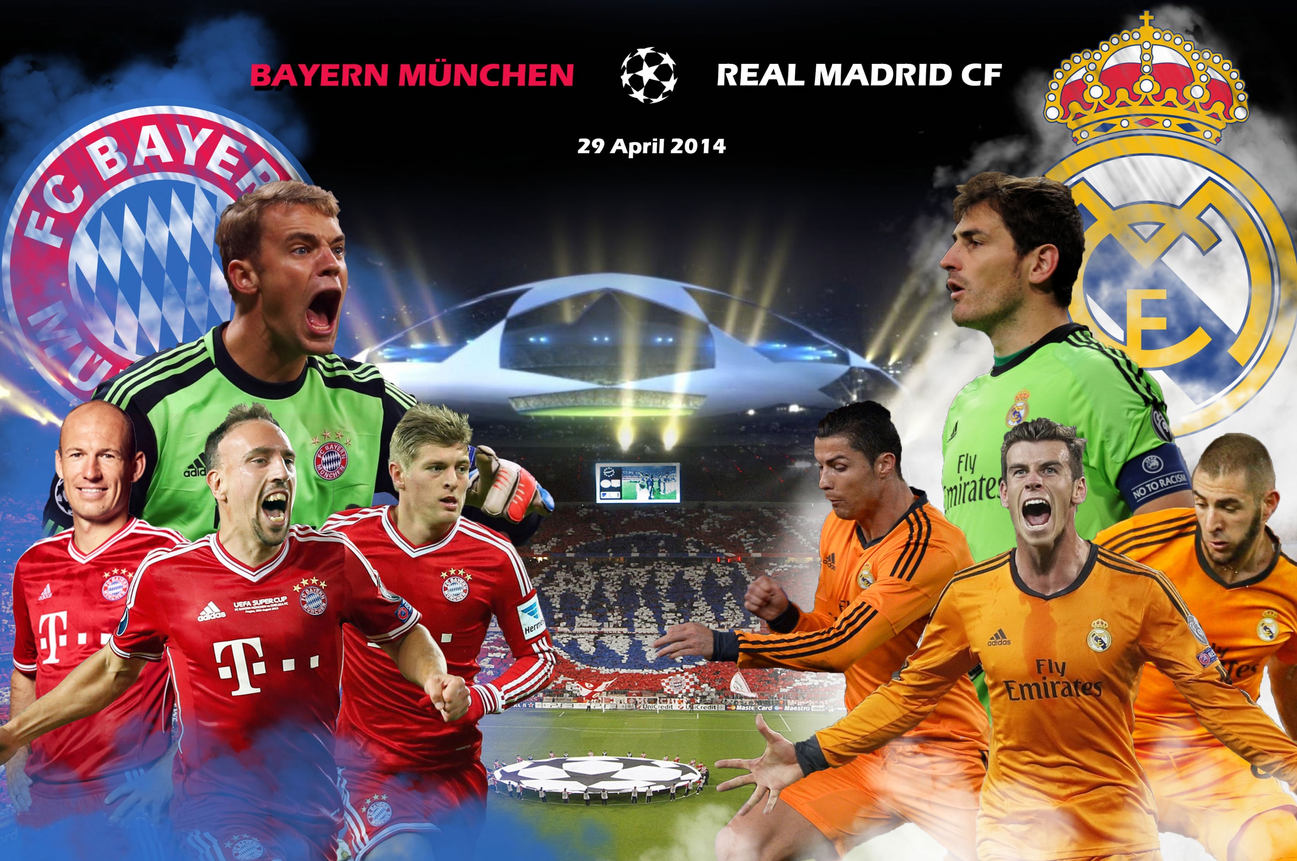 FC Bayern Munich Vs Real Madrid