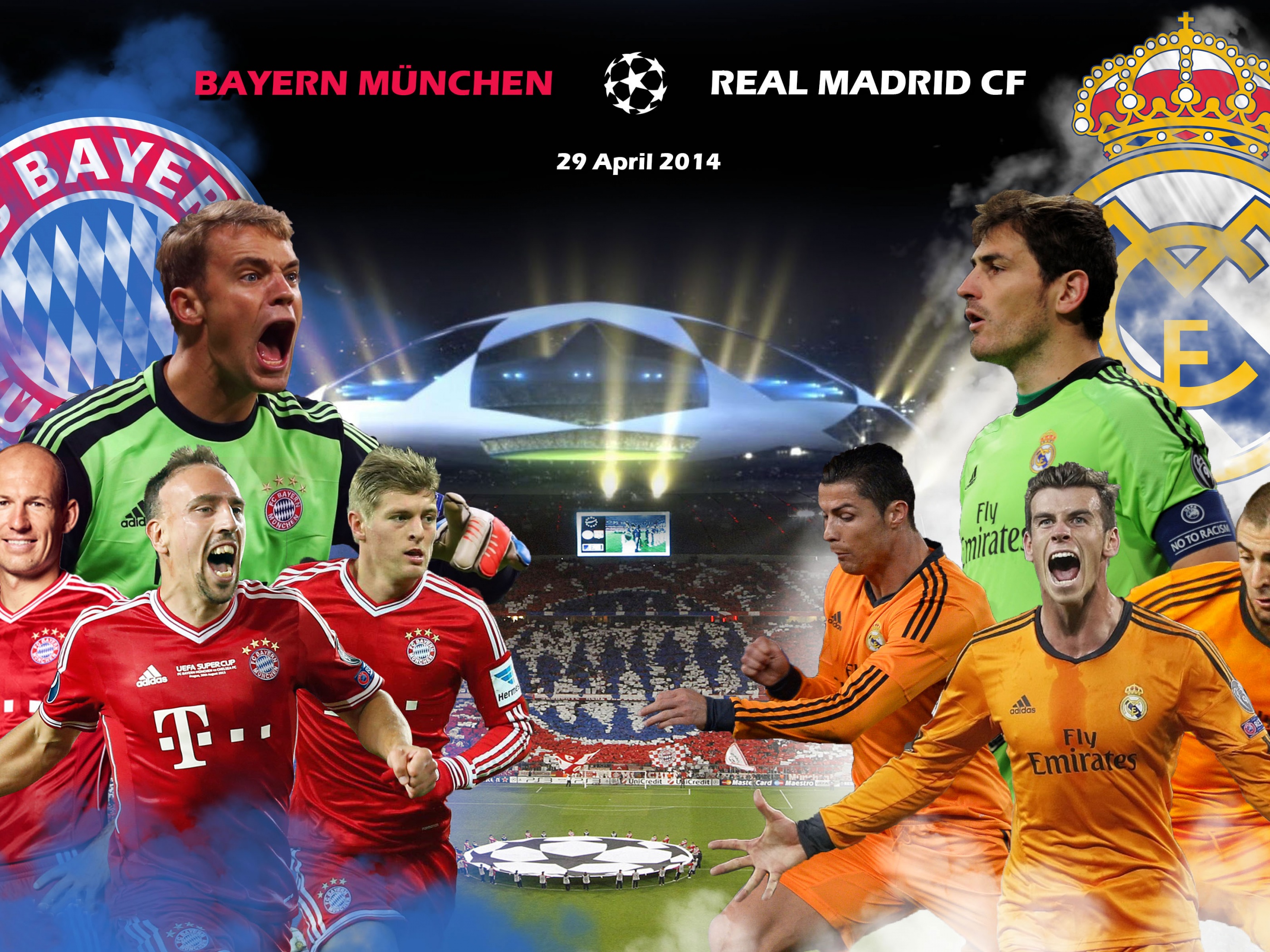 FC Bayern Munich Vs Real Madrid