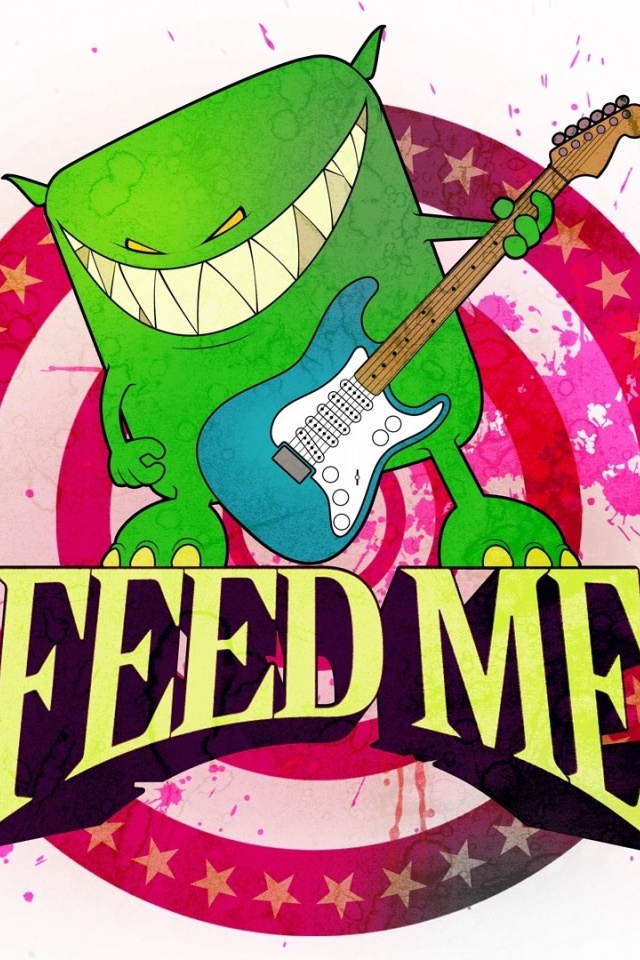 Feed Me Graphics Picture Font Beast