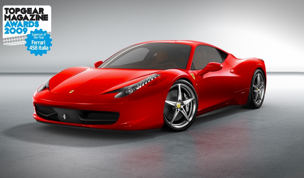 Ferrari 458 Italia Supercar Of The Year 2009