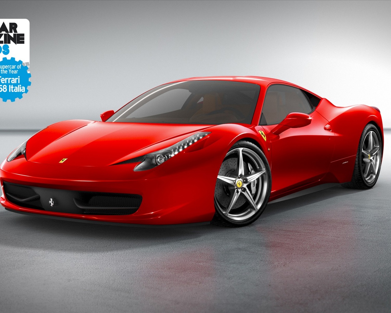 Ferrari 458 Italia Supercar Of The Year 2009