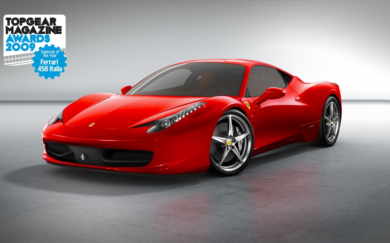 Ferrari 458 Italia Supercar Of The Year 2009