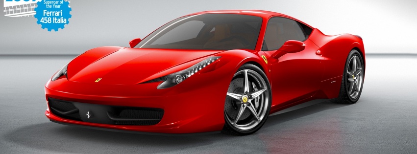 Ferrari 458 Italia Supercar Of The Year 2009