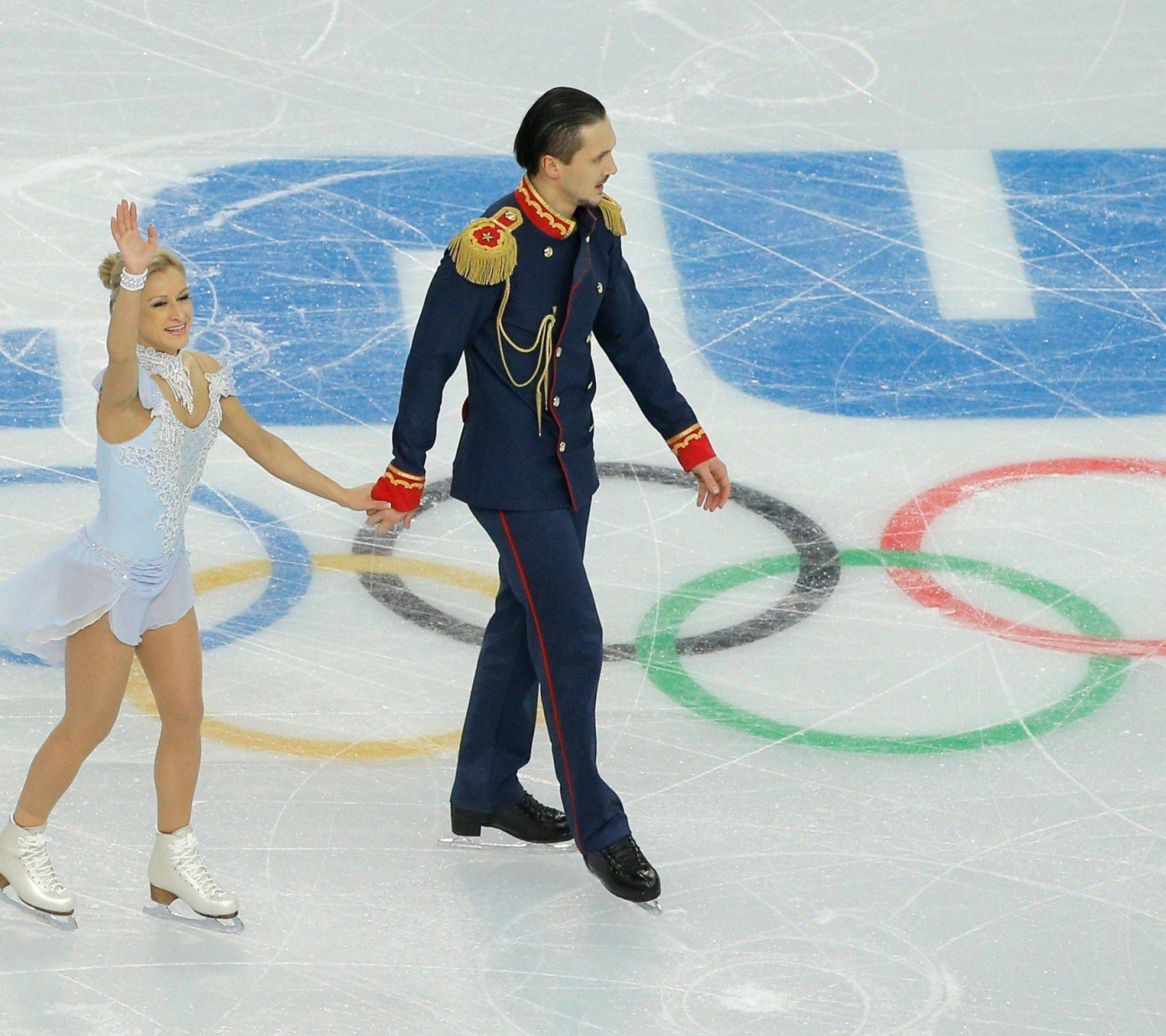 Figure Skaters Tatiana And Maxim