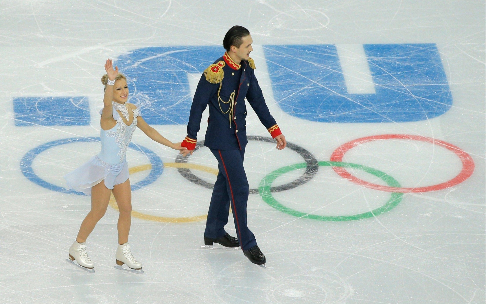 Figure Skaters Tatiana And Maxim