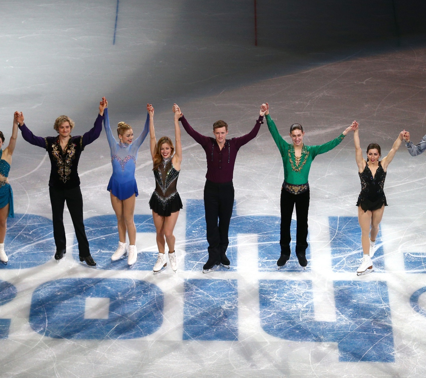 Figure Skating On The Ice In Sochi