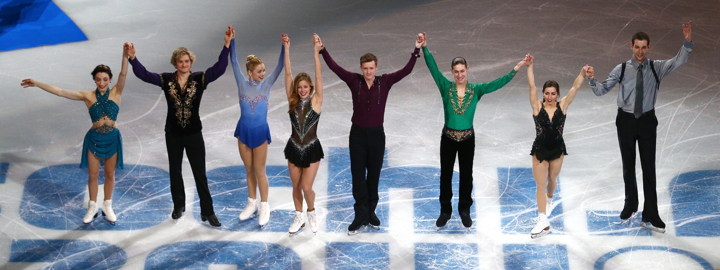 Figure Skating On The Ice In Sochi