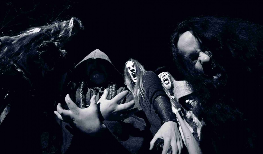 Finntroll Band Hands Scream Faces