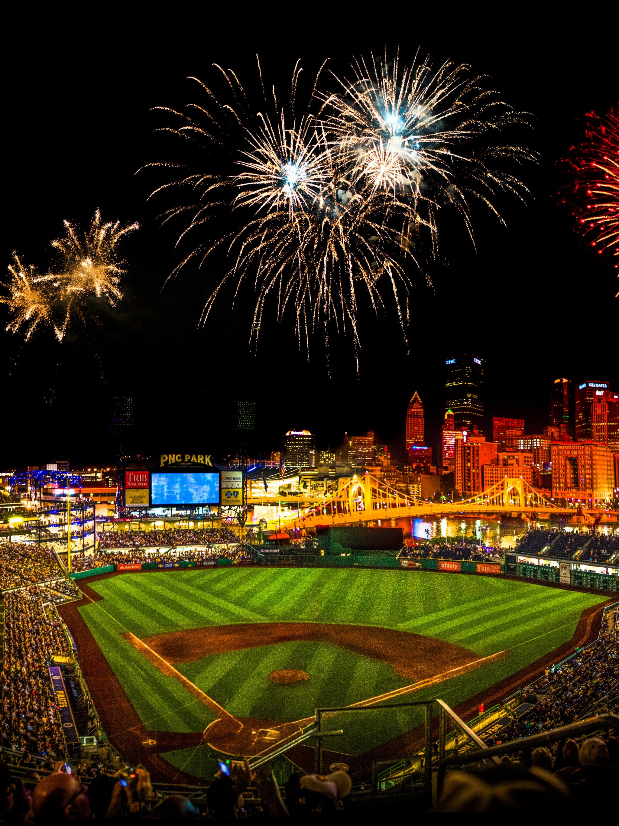 Fireworks At PNC Park