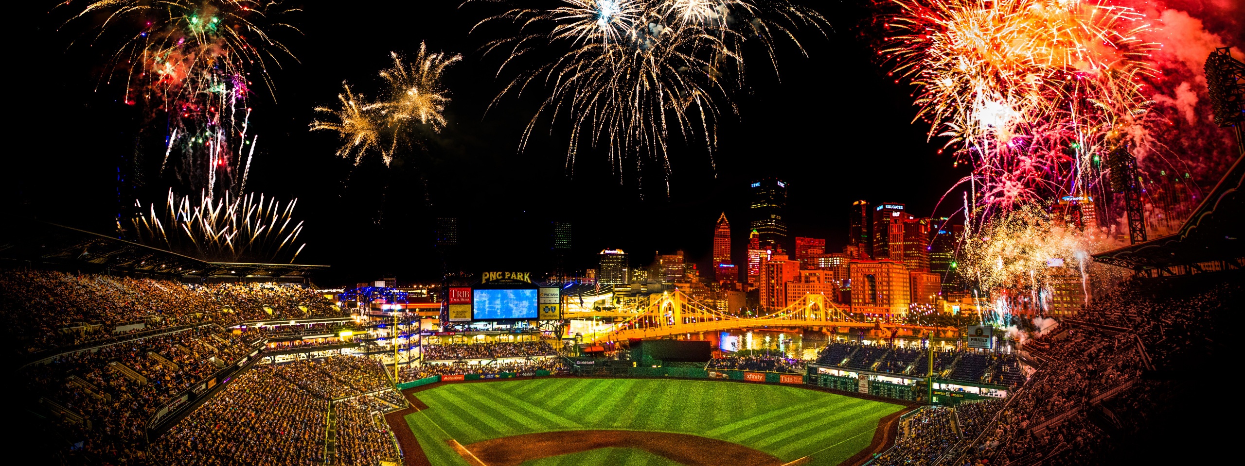 Fireworks At PNC Park