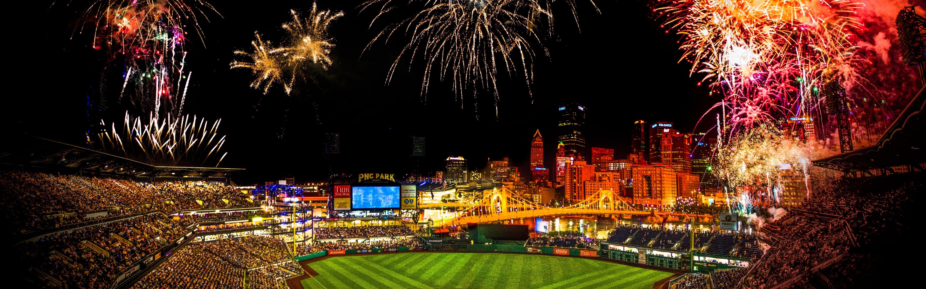 Fireworks At PNC Park