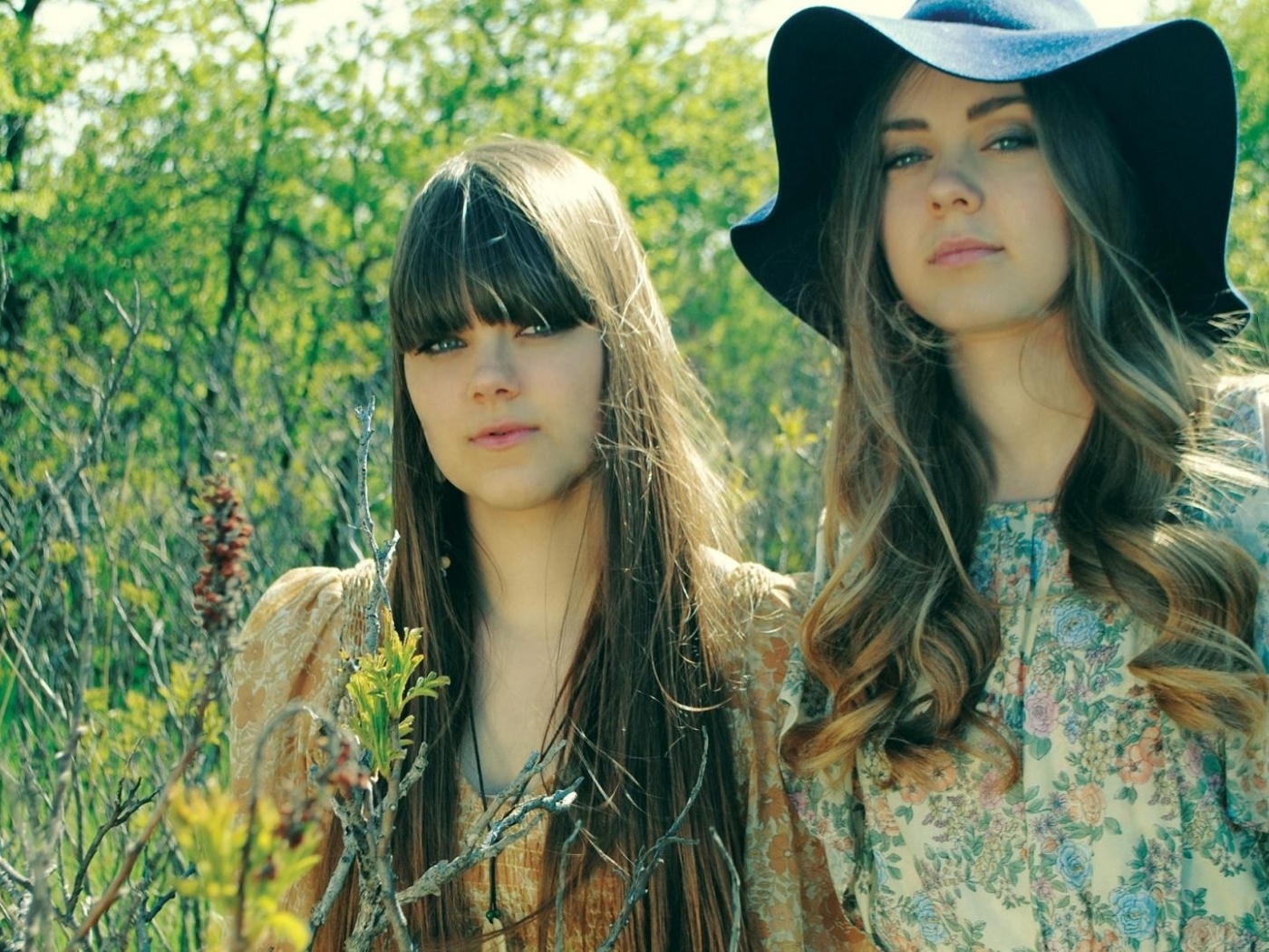 First Aid Kit Girls Sunlight Trees Hat