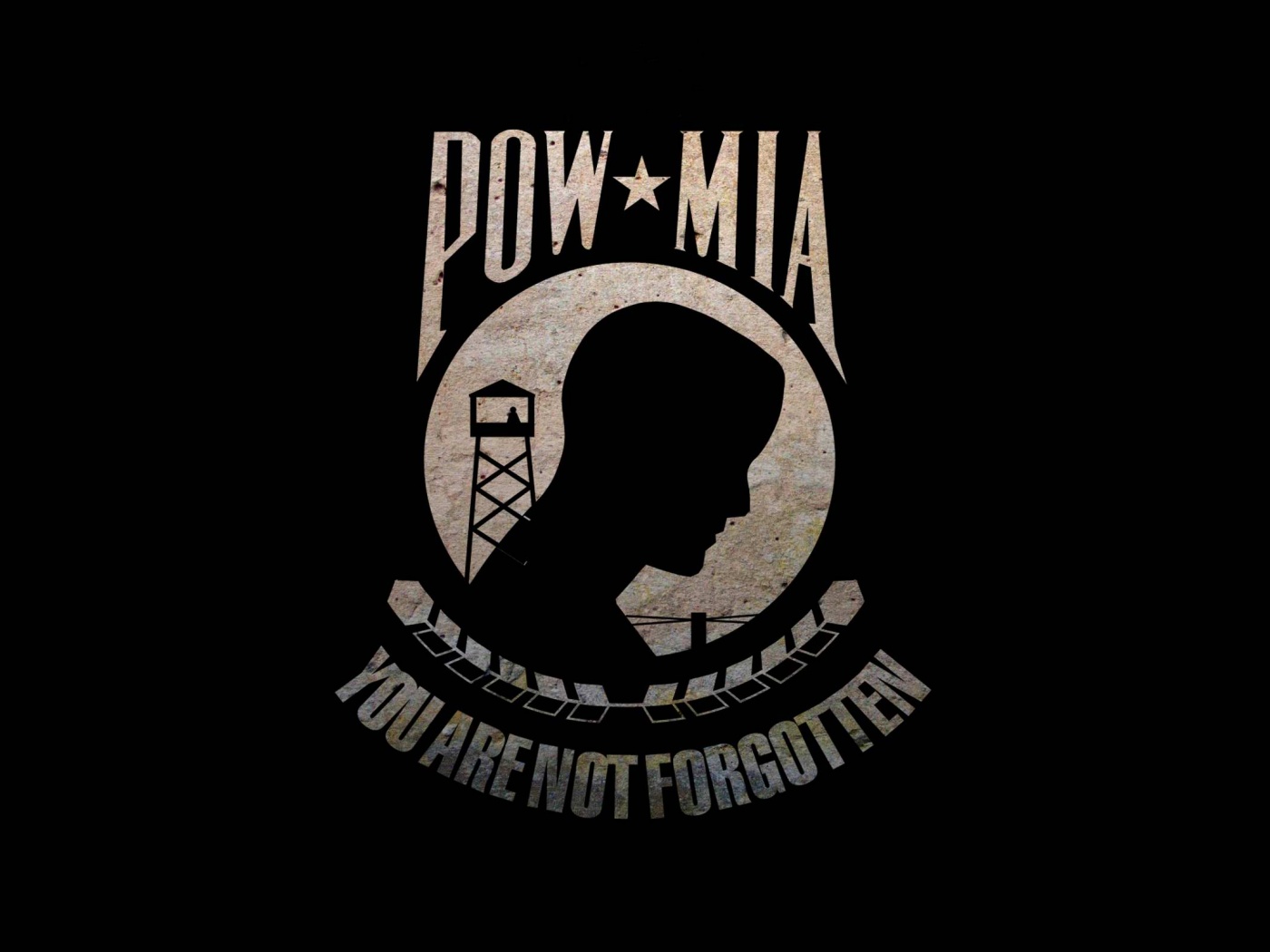 Flag Pow Mia