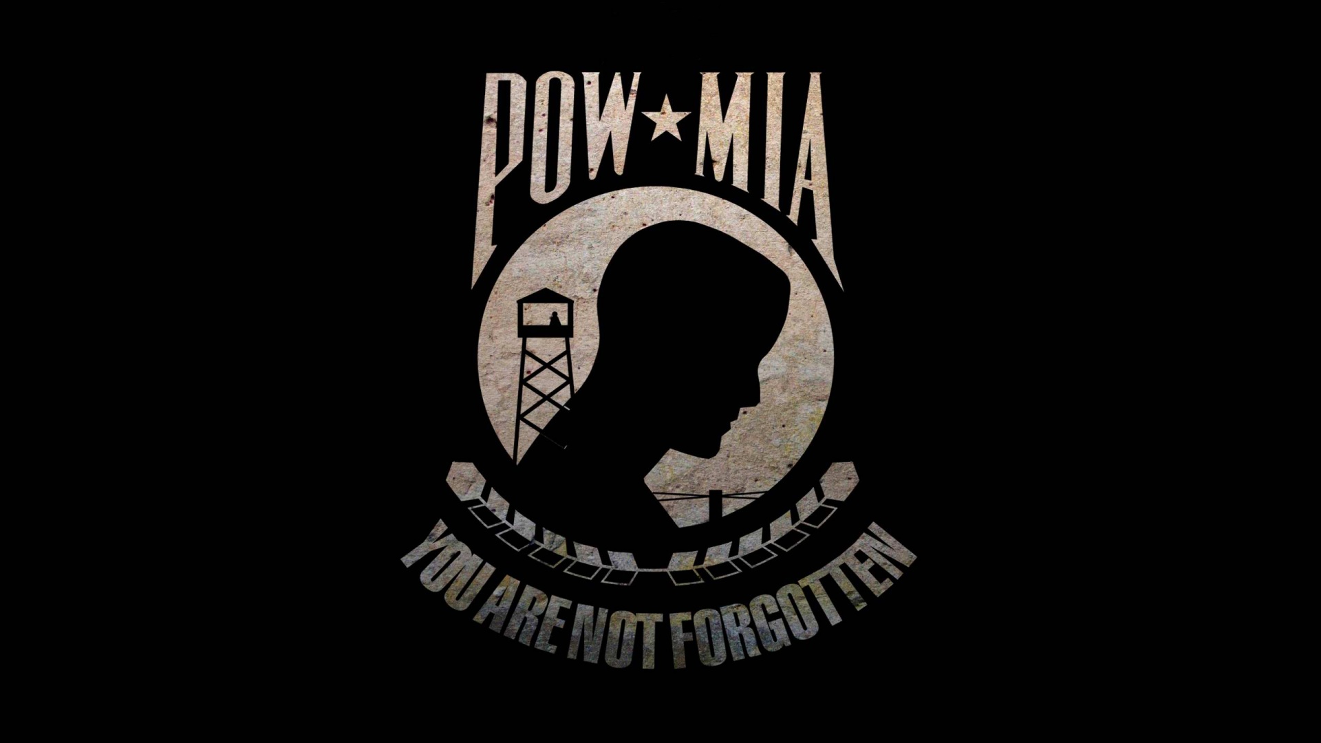 Flag Pow Mia