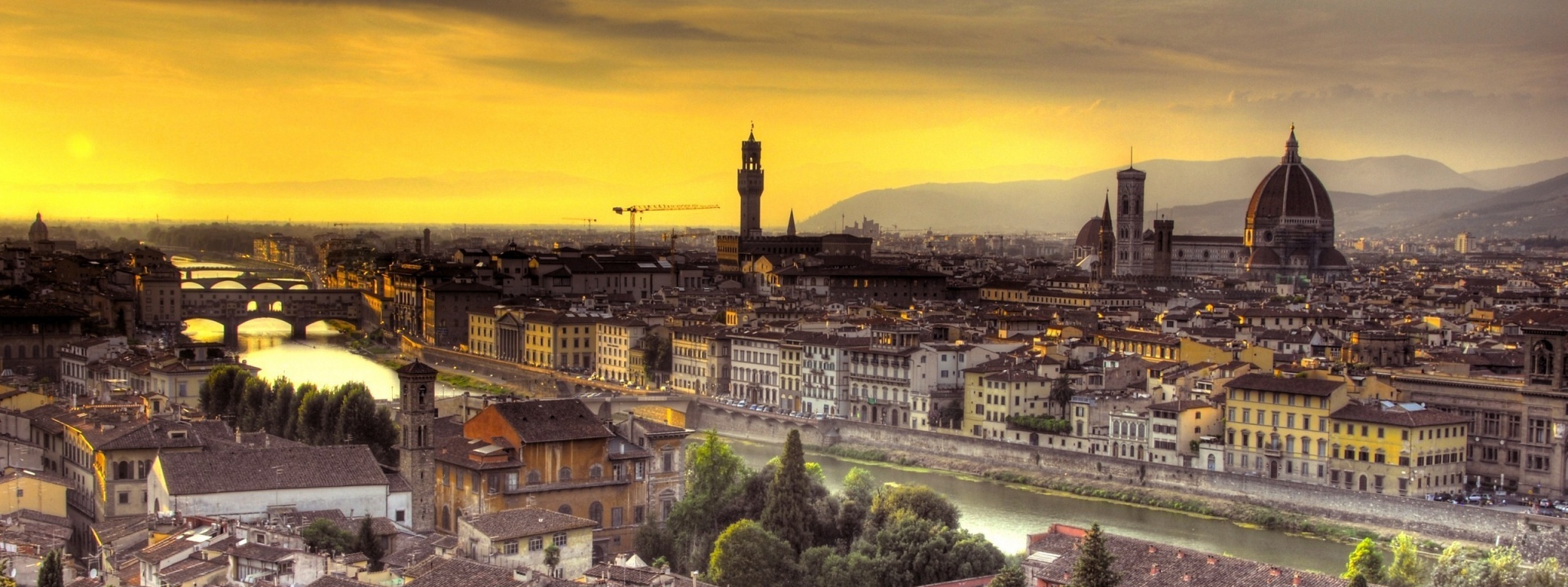 Florence Italy Sunset Florence Italy Sunset