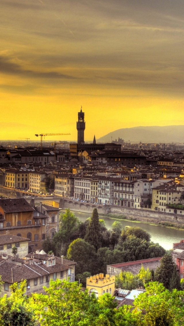 Florence Italy Sunset Florence Italy Sunset