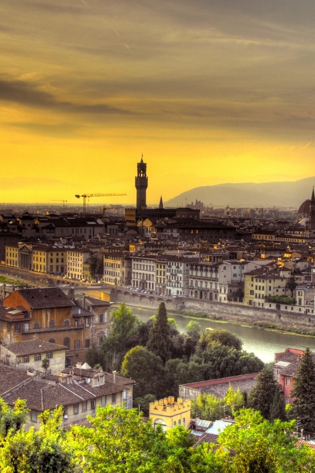 Florence Italy Sunset Florence Italy Sunset