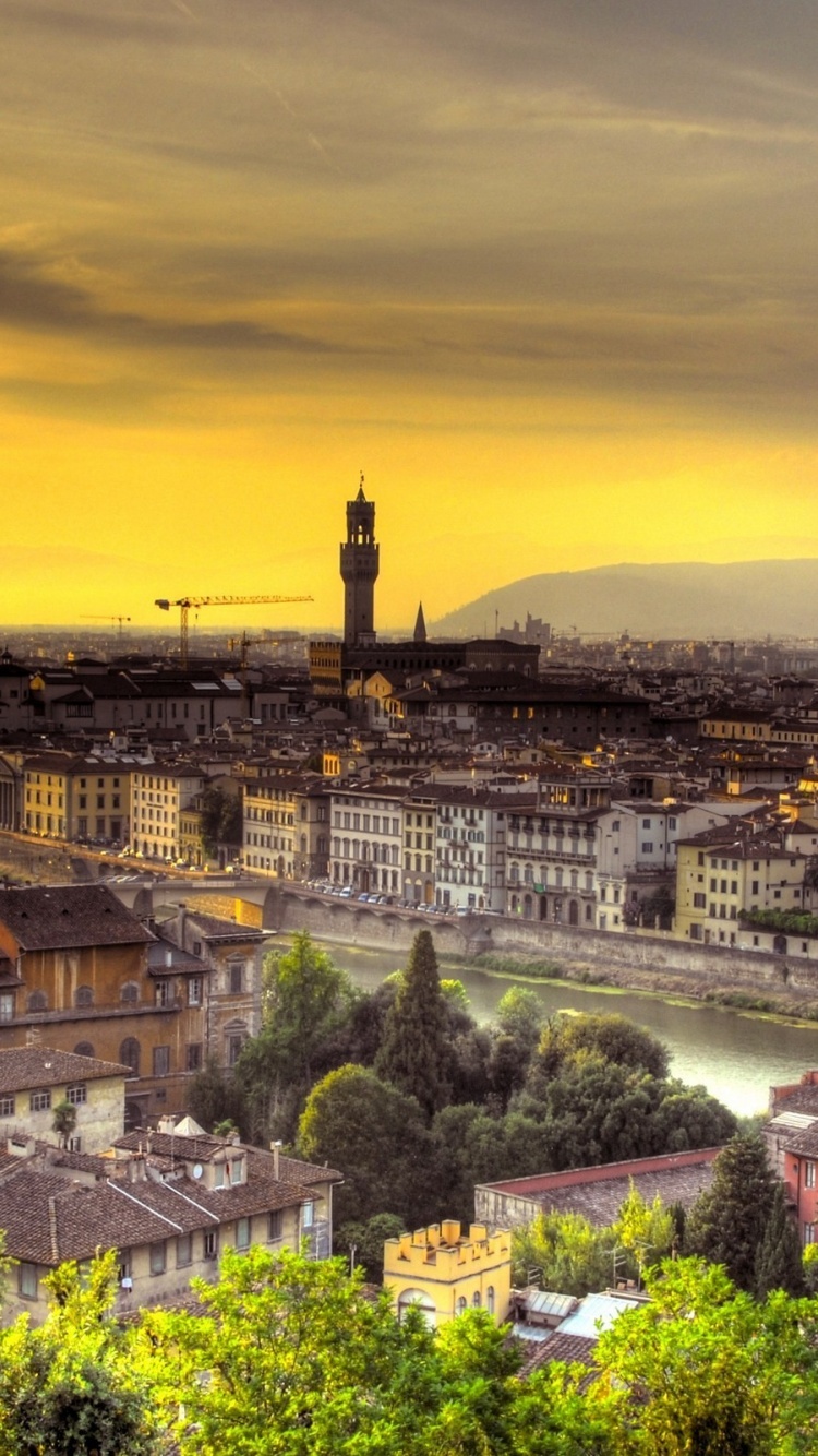 Florence Italy Sunset Florence Italy Sunset