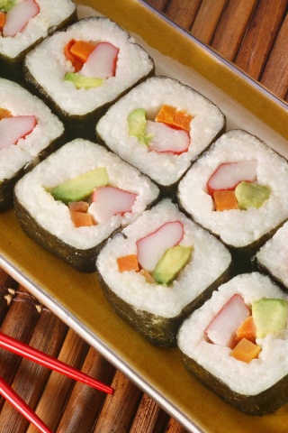 Food Sushi Chopsticks