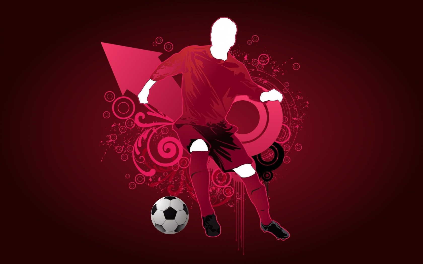 Football Player Vector Design