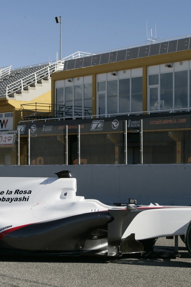 Formula One Bmw Sauber C29 Racing Flank