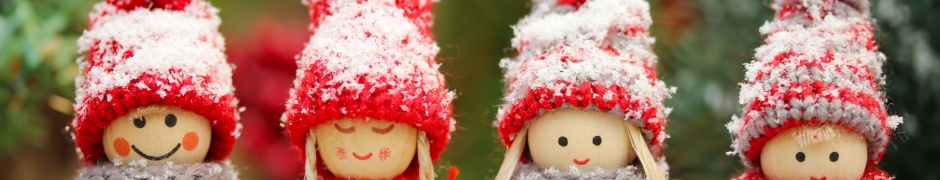 Four Winter Dolls