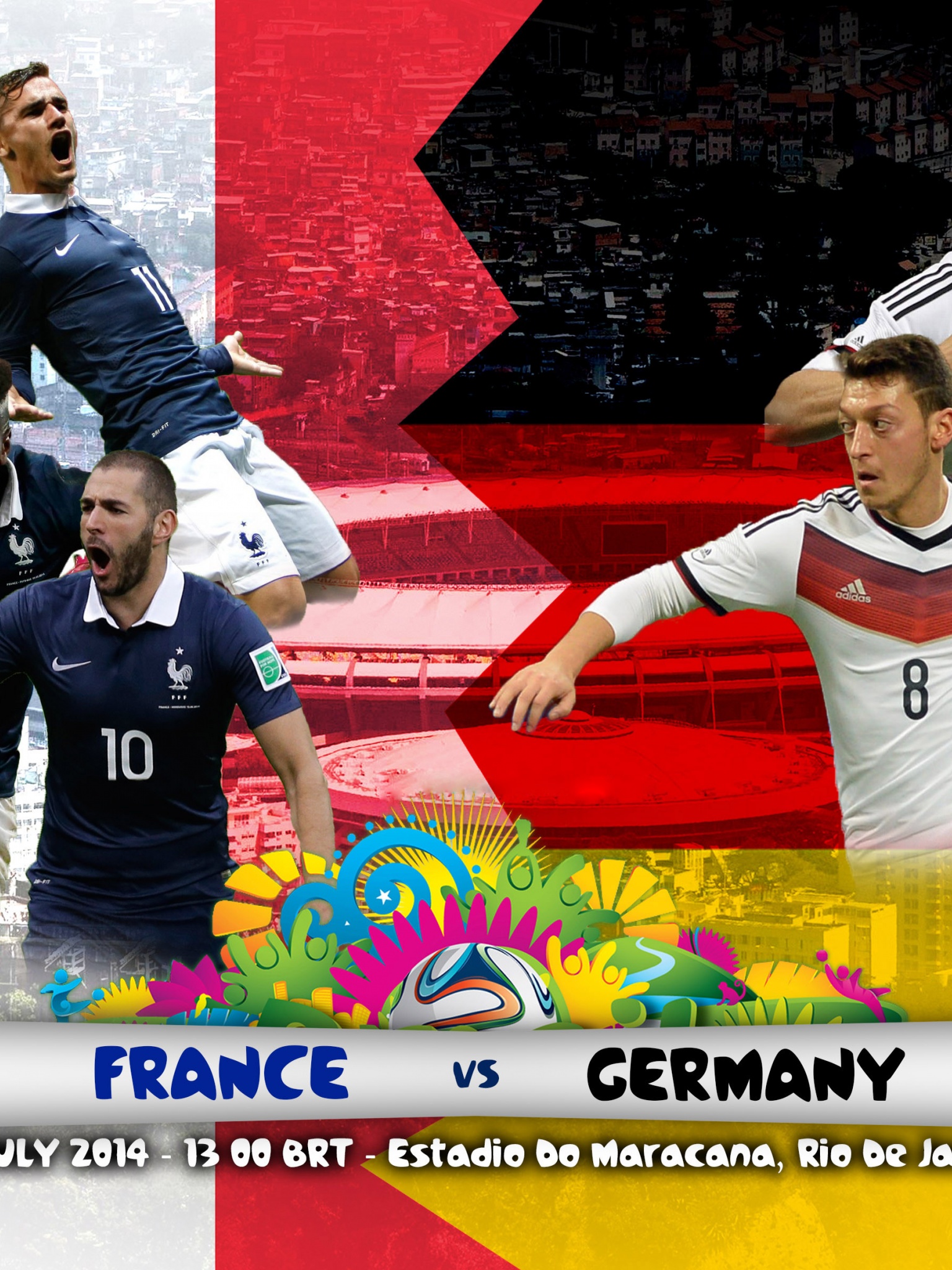 France Vs Germany Quarter Finals