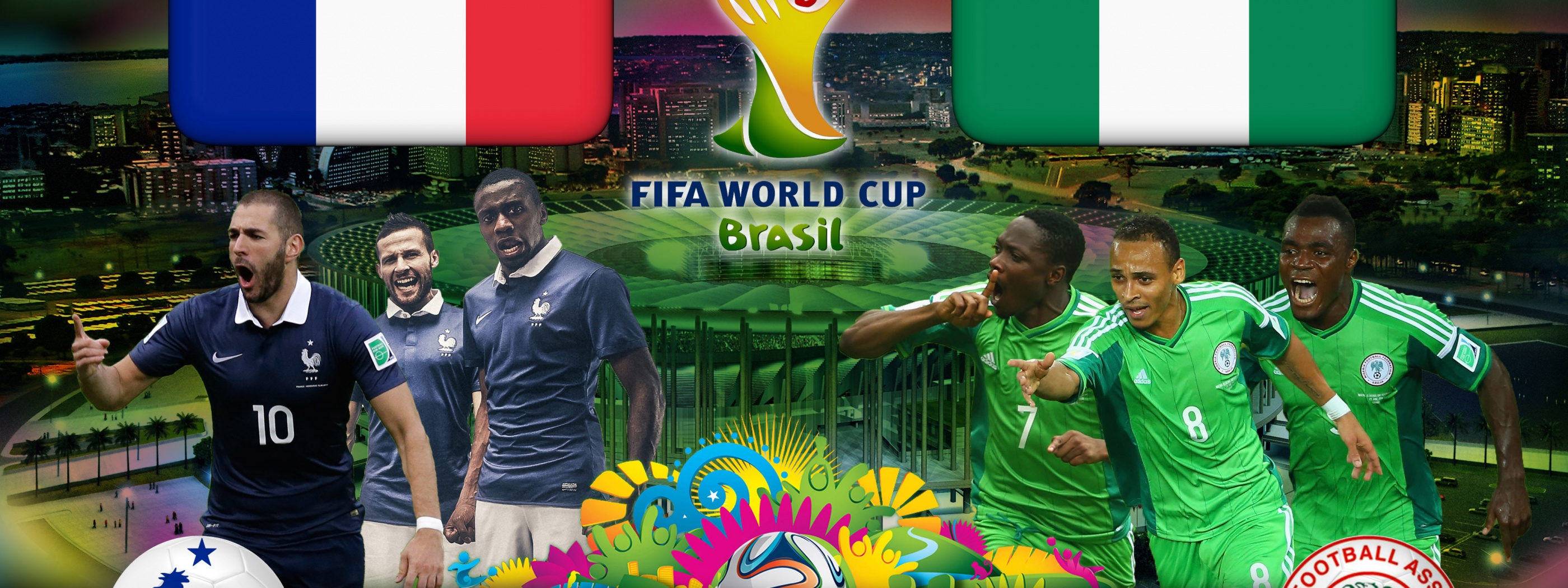 France Vs Nigeria World Cup 2014