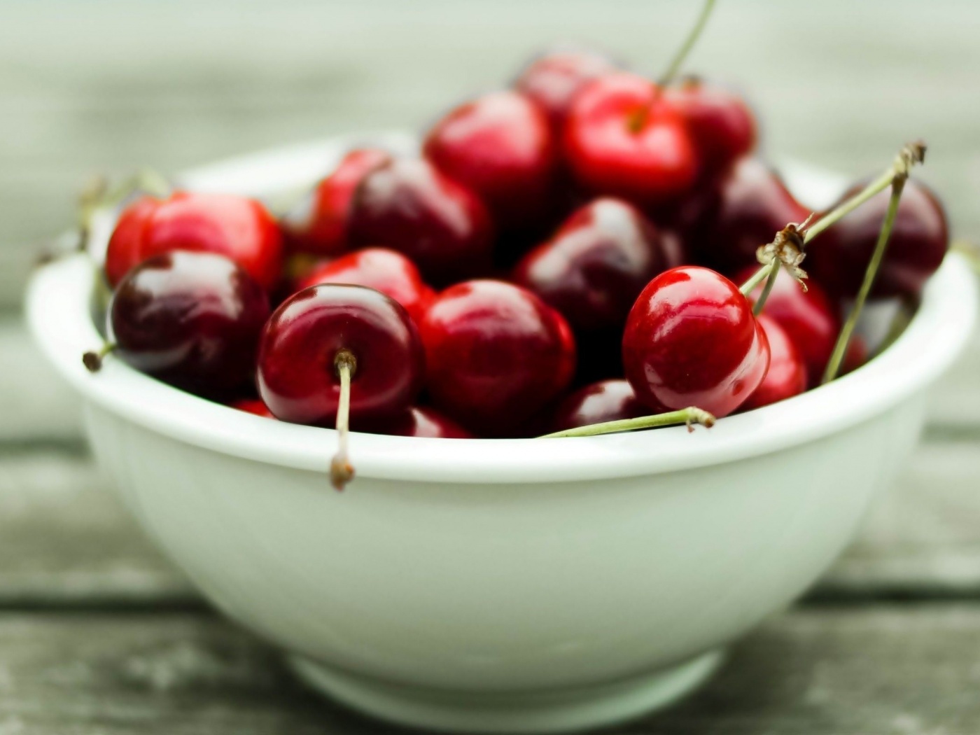 Fruits Food Cherries Bowls Berries Photograph