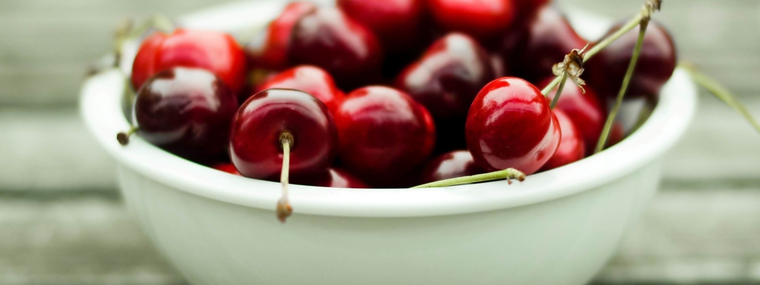 Fruits Food Cherries Bowls Berries Photograph