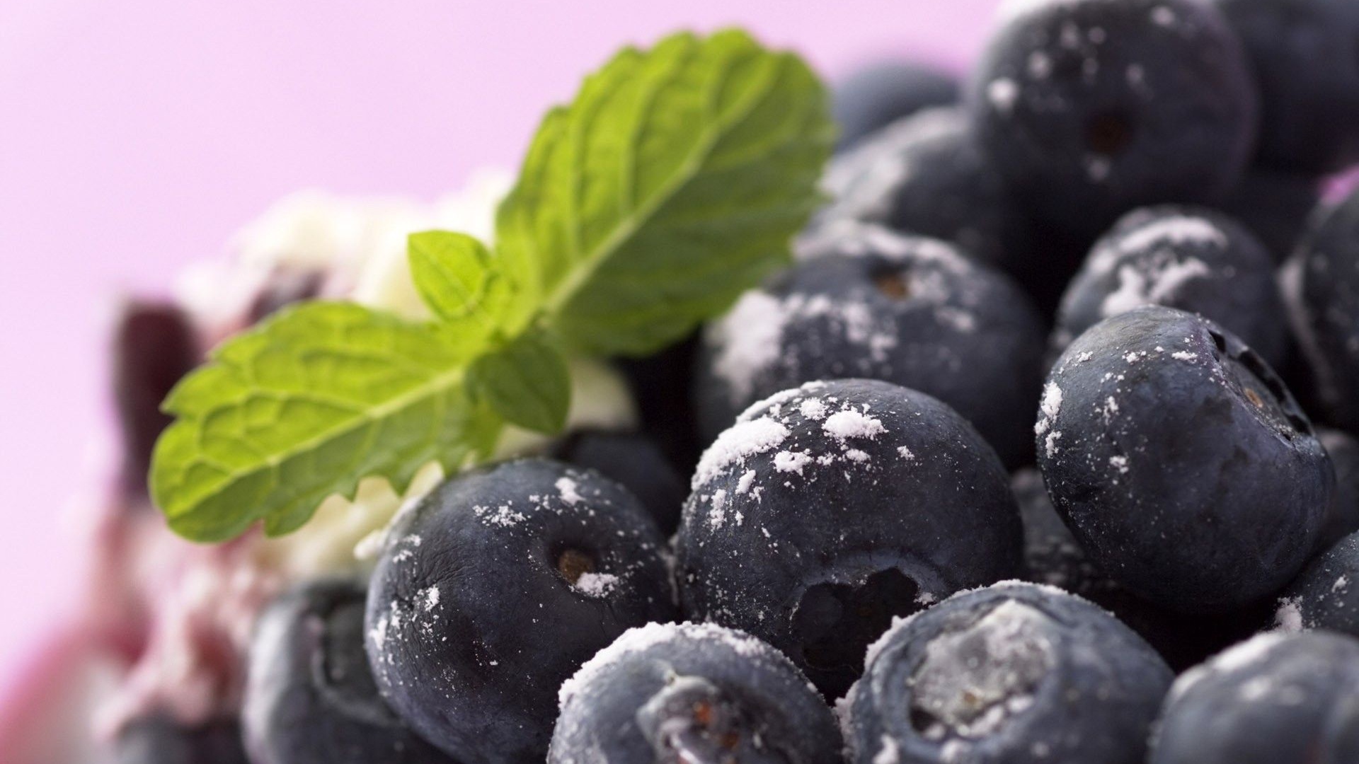 Fruits Food Macro Berries Blueberries