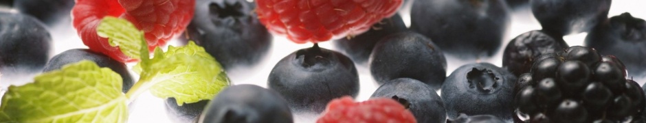 Fruits Food Raspberries Blueberries