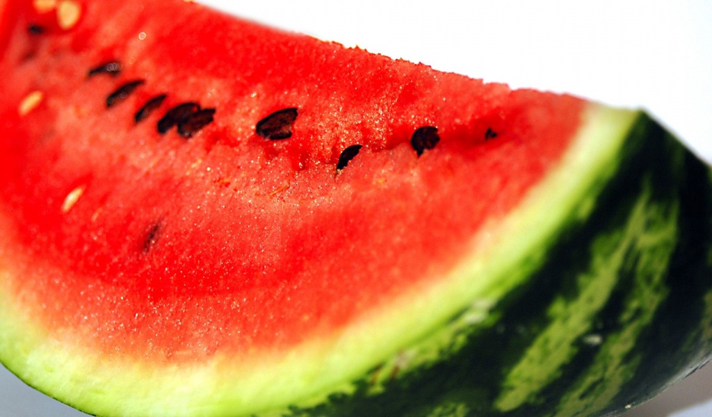 Fruits Food Watermelons White Background