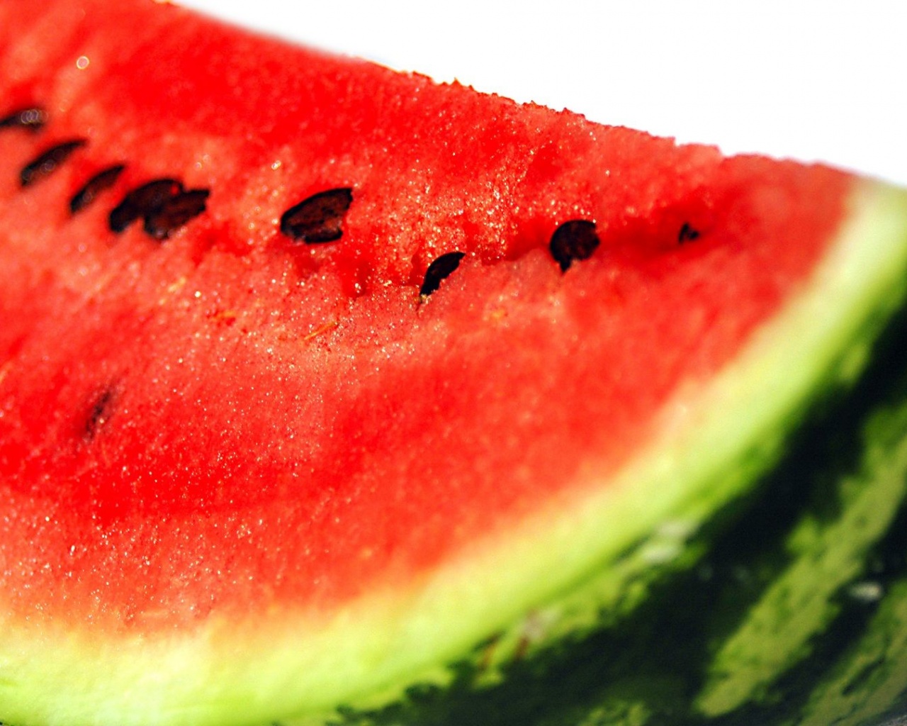 Fruits Food Watermelons White Background