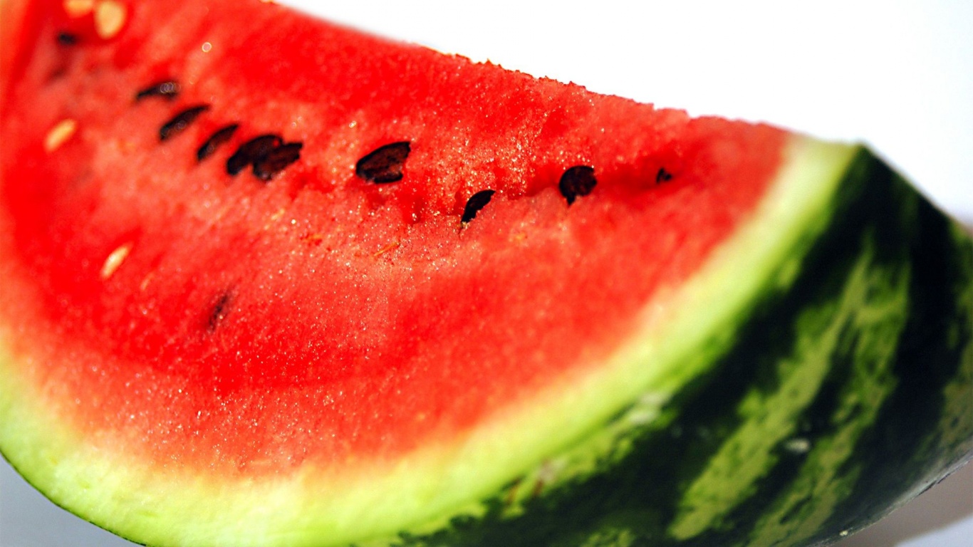 Fruits Food Watermelons White Background