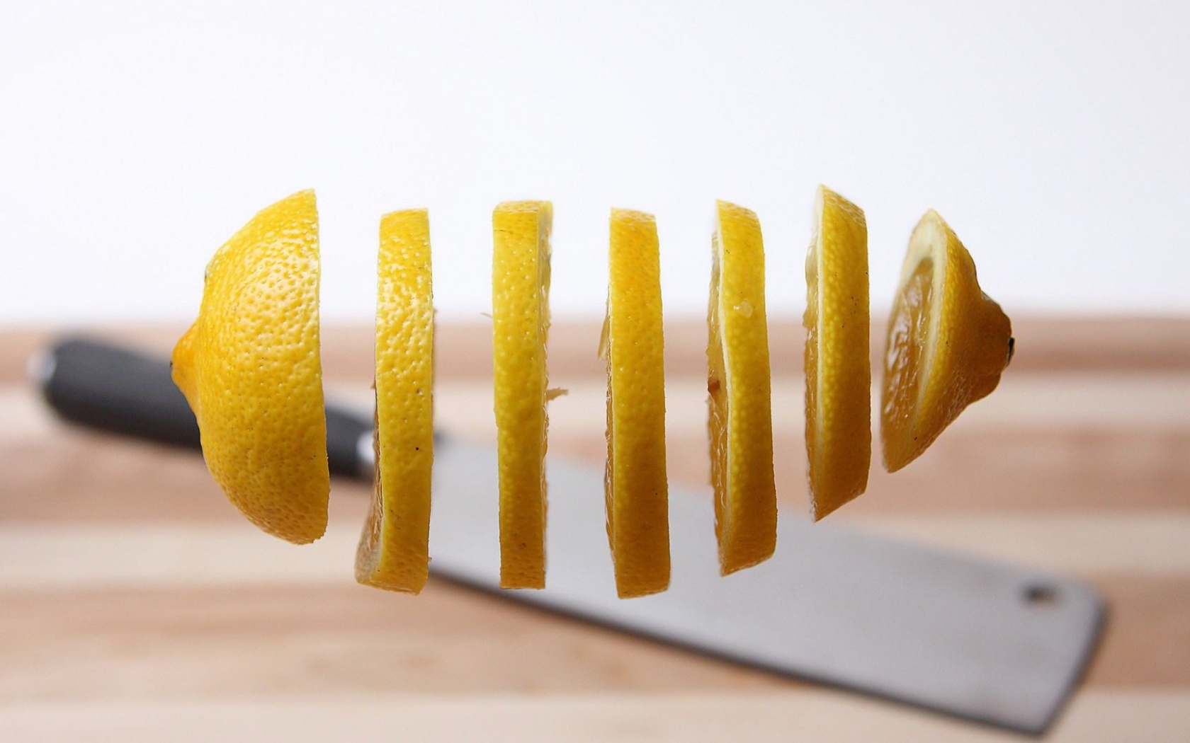 Fruits Knives Lemons