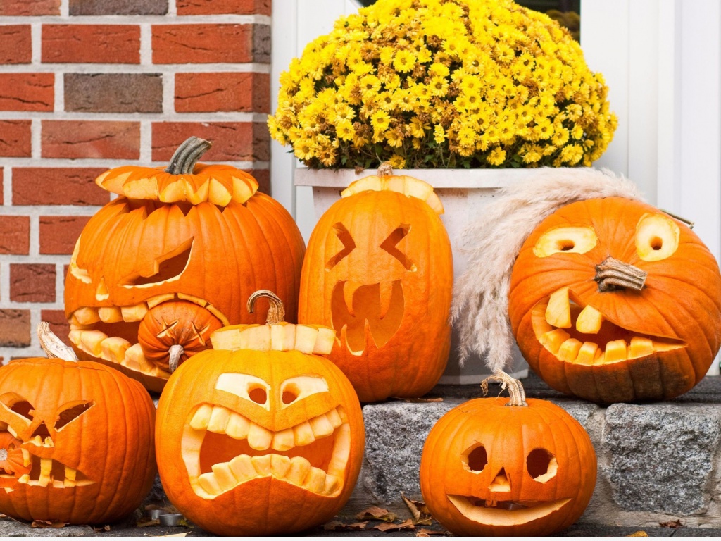 Funny Halloween Pumpkins