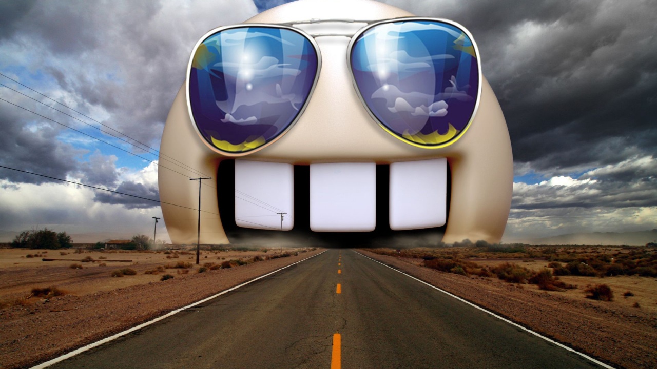 Funny Highway Sunglasses Photomanipulations