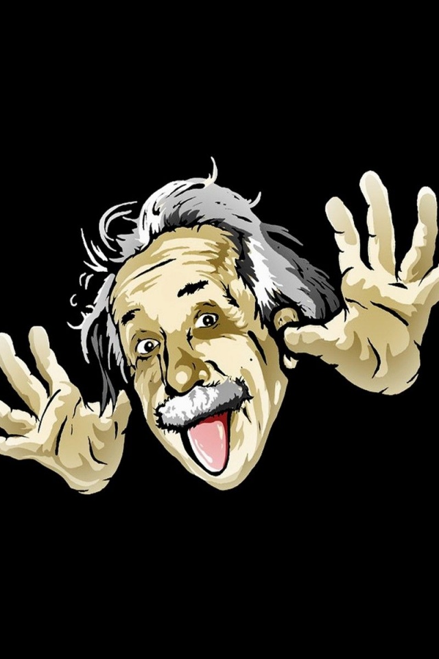 Funny Parody Albert Einstein