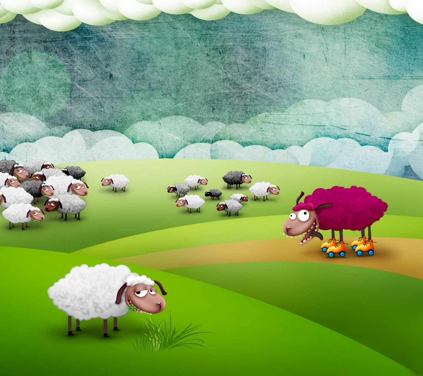 Funny Sheeps