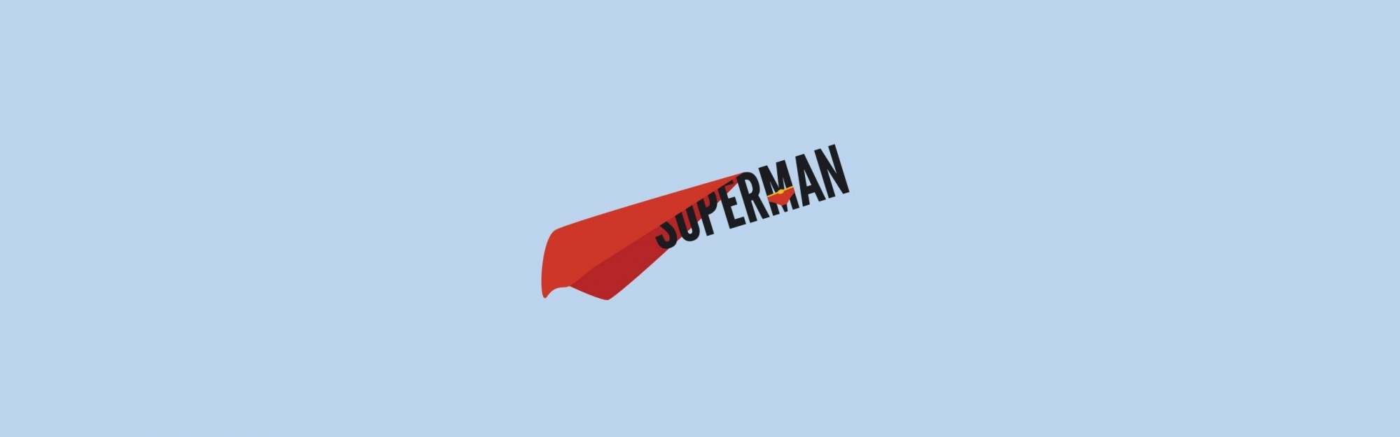 Funny Superman Typography